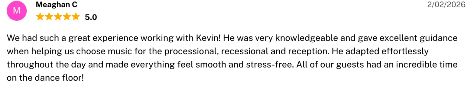 Review on The Knot, Feb 2, 2026