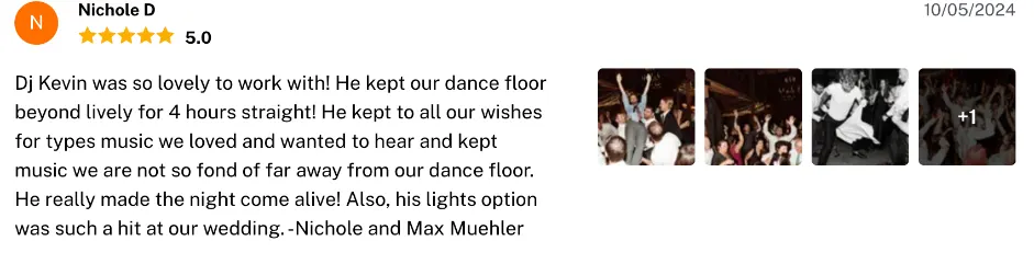 Review on The Knot, Oct 5, 2024