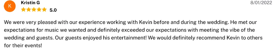 Review on The Knot, Aug 1, 2022