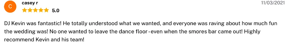 Review on The Knot, Nov 3, 2021
