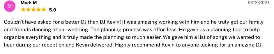 Review on The Knot, Sep 23, 2021
