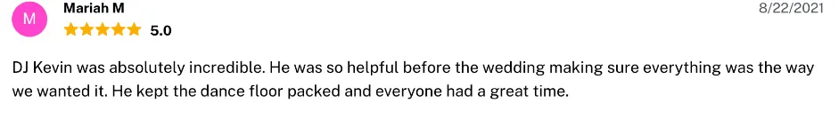 Review on The Knot, Aug 22, 2021