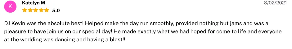Review on The Knot, Aug 2, 2021